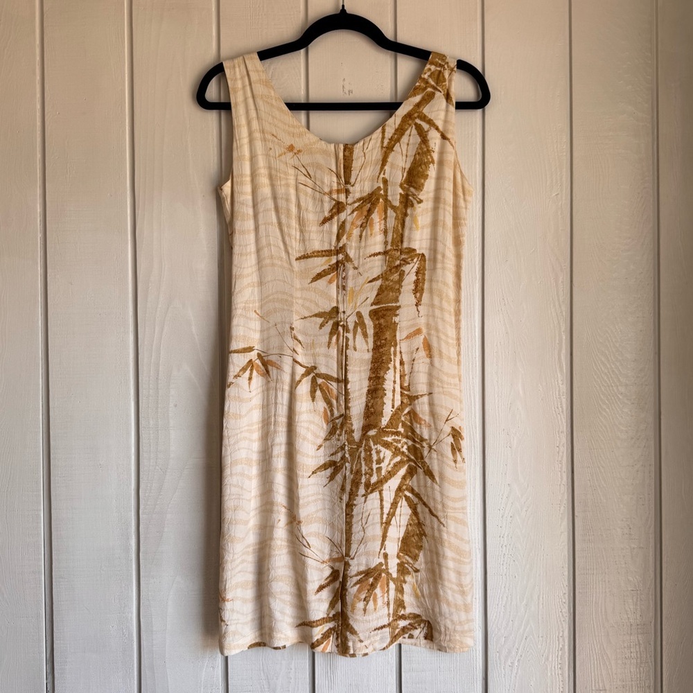 Vintage Jams World Bamboo Print Dress - Picture 3 of 6